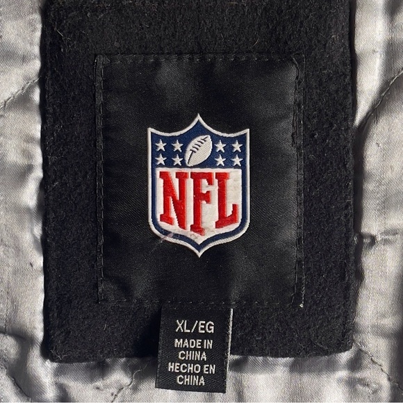 Vintage Raiders NFL GIII Commemorative Super Bowl Championship Jacket XL - Picture 5 of 7